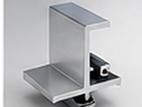 End Clamps for Solar Aluminium Profiles by Yavik Udyog LLP